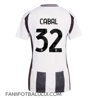 Juventus Juan Cabal #32 Tricou Fotbal Replică 2024-25 Femei Acasa